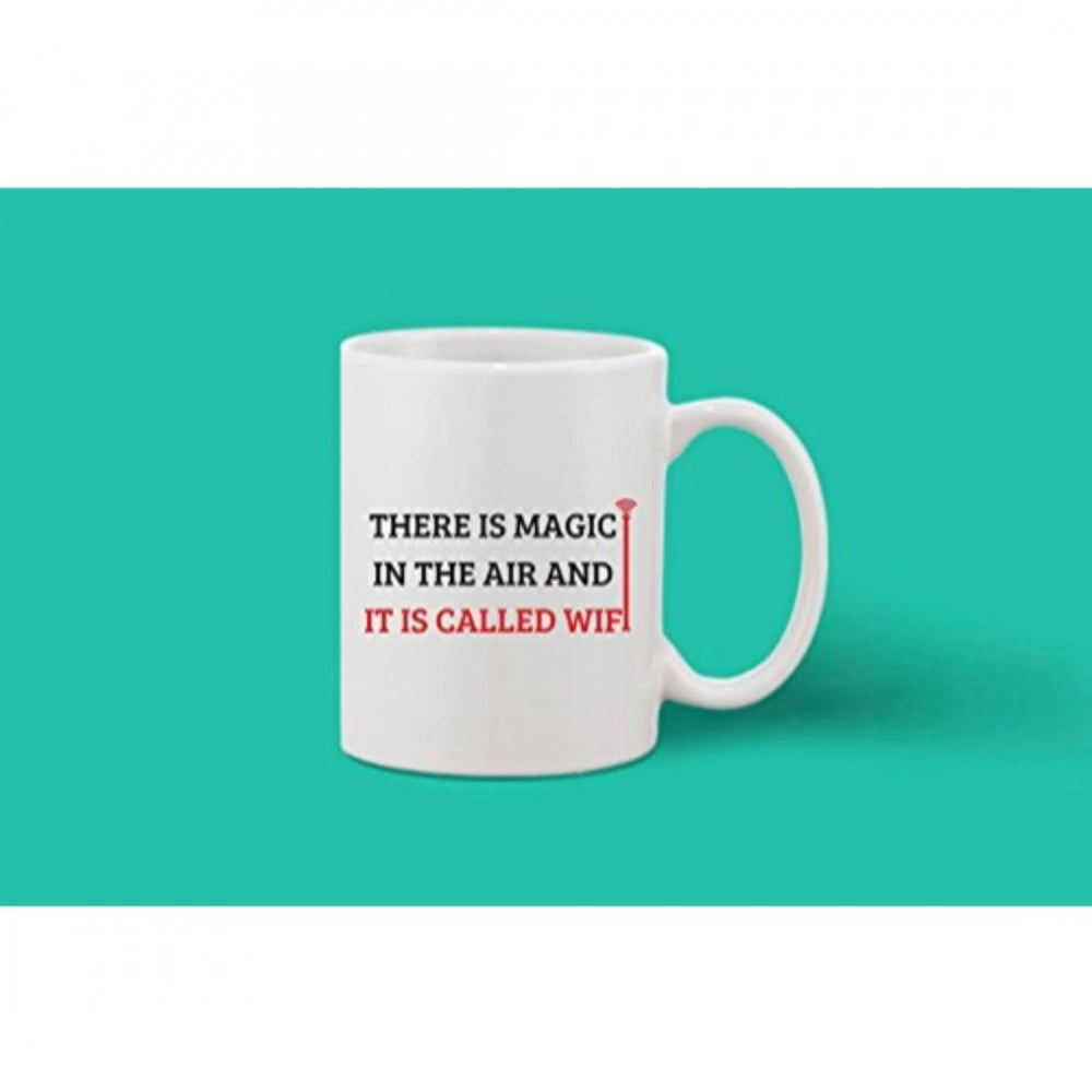 Generic Printed Ceramic Coffee Mug - 1 Pieces, White, 11oz Secondary image