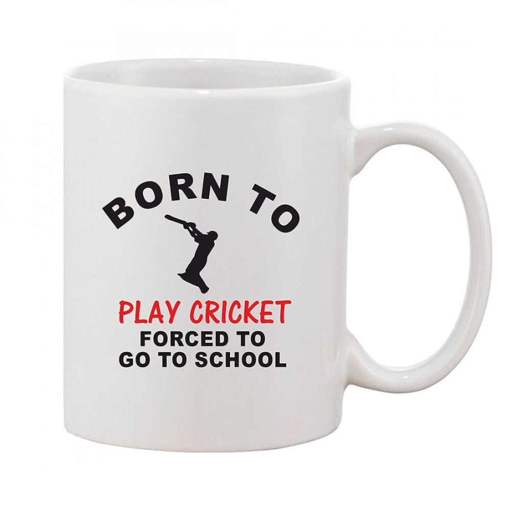 Generic Printed Ceramic Coffee Mug - 1 Pieces, White, 11oz Main image