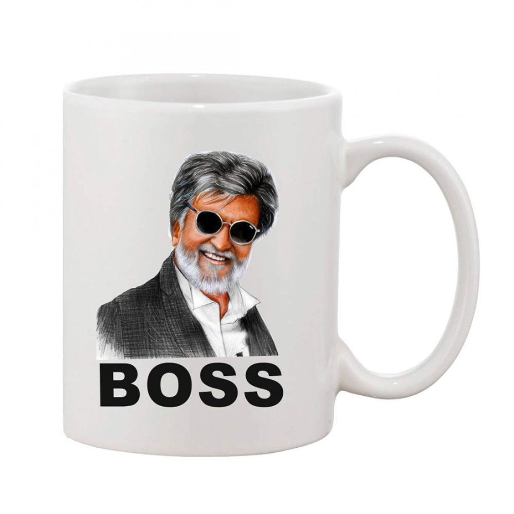 Generic Printed Ceramic Coffee Mug - 1 Pieces, White, 11oz Main image
