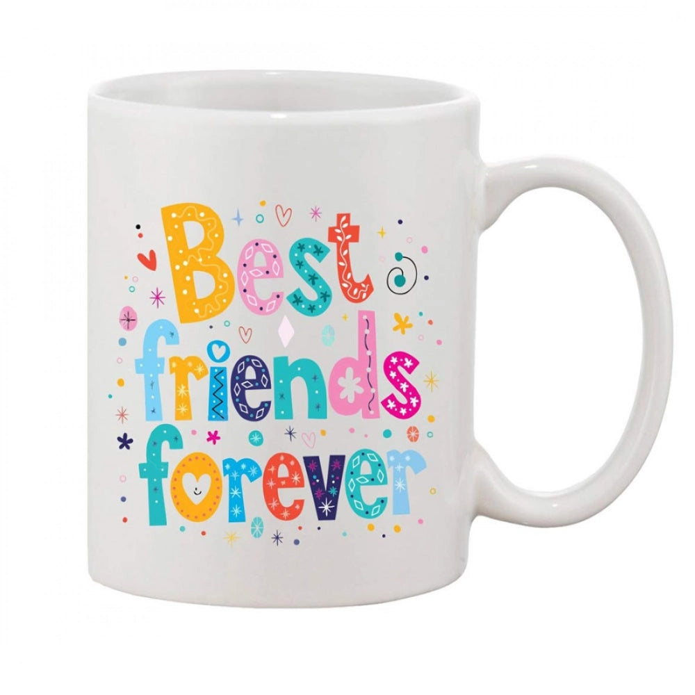 Generic Printed Ceramic Coffee Mug - 1 Pieces, White, 11oz Main image