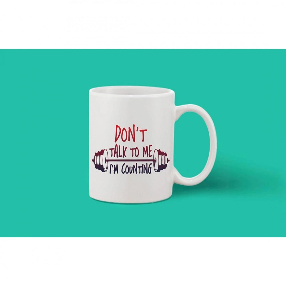 Generic Printed Ceramic Coffee Mug - 1 Pieces, White, 11oz Secondary image