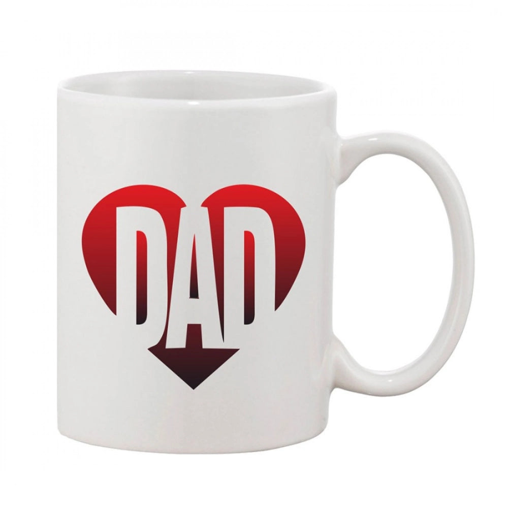 Generic Printed Ceramic Coffee Mug - 1 Pieces, White, 11oz Main image