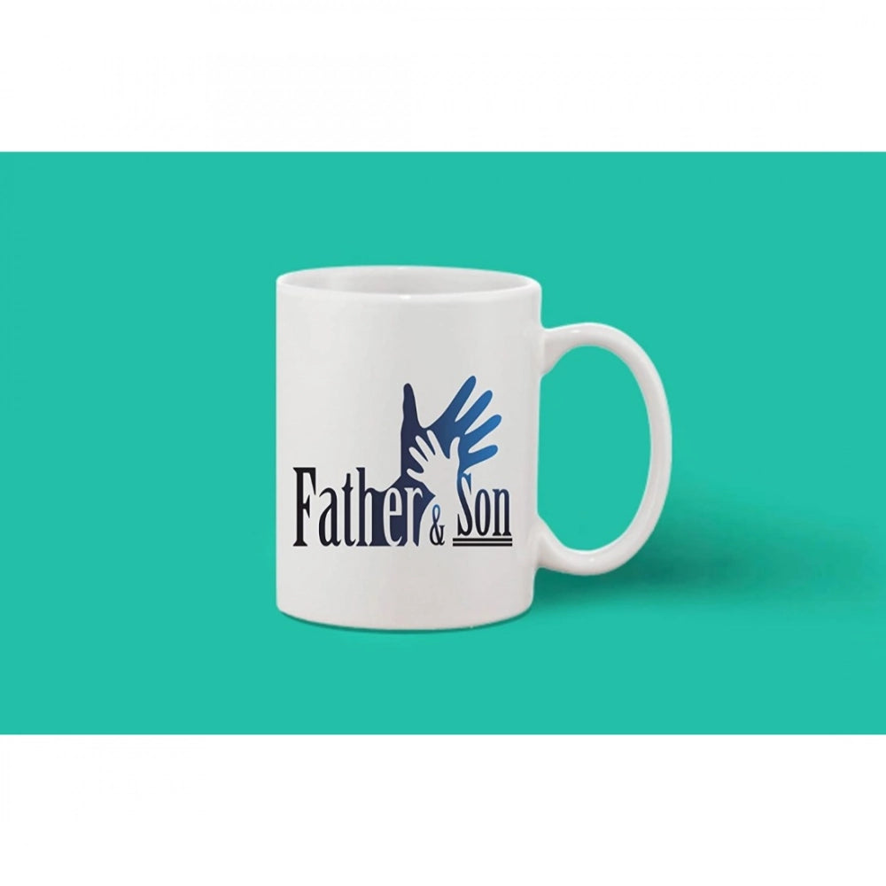 Generic Printed Ceramic Coffee Mug - 1 Pieces, White, 11oz Secondary image
