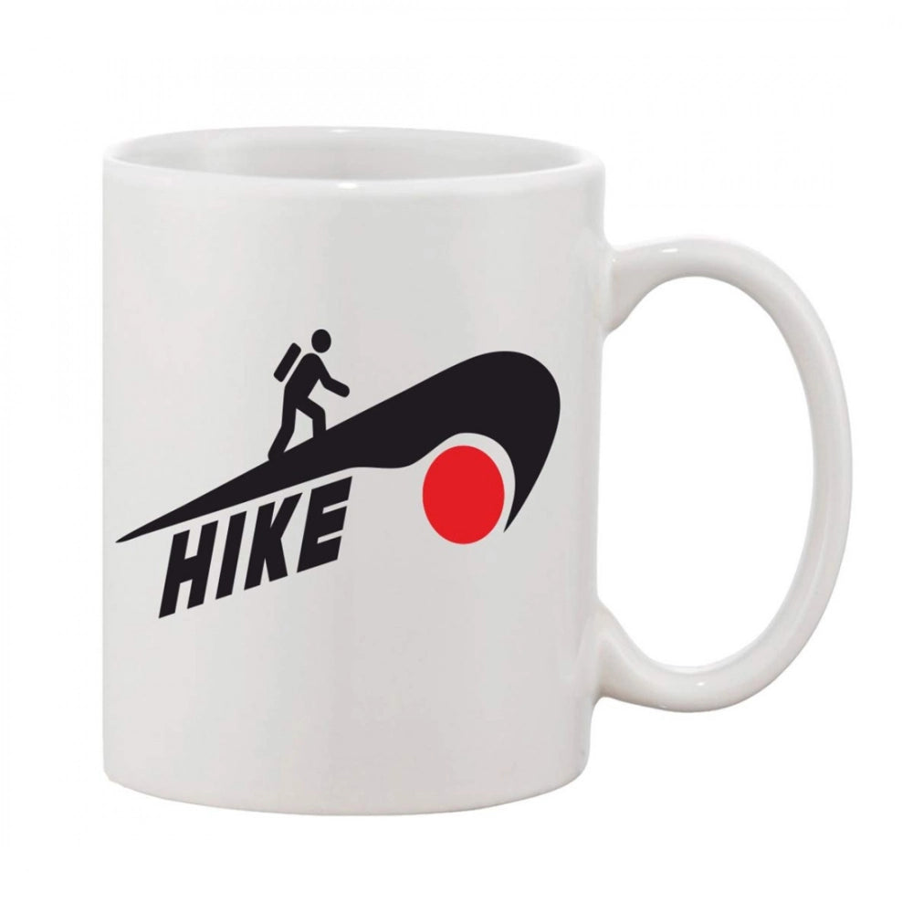 Generic Printed Ceramic Coffee Mug - 1 Pieces, White, 11oz Main image