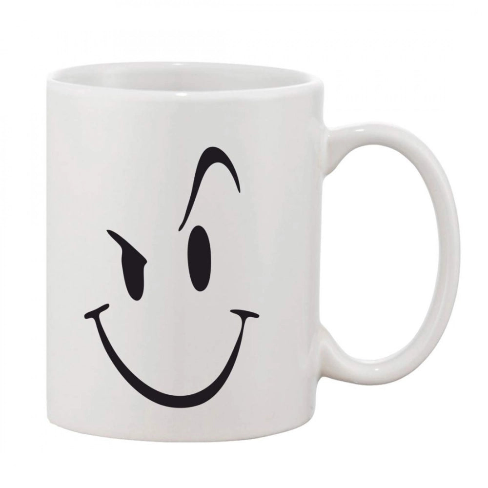 Generic Printed Ceramic Coffee Mug - 1 Pieces, White, 11oz Main image