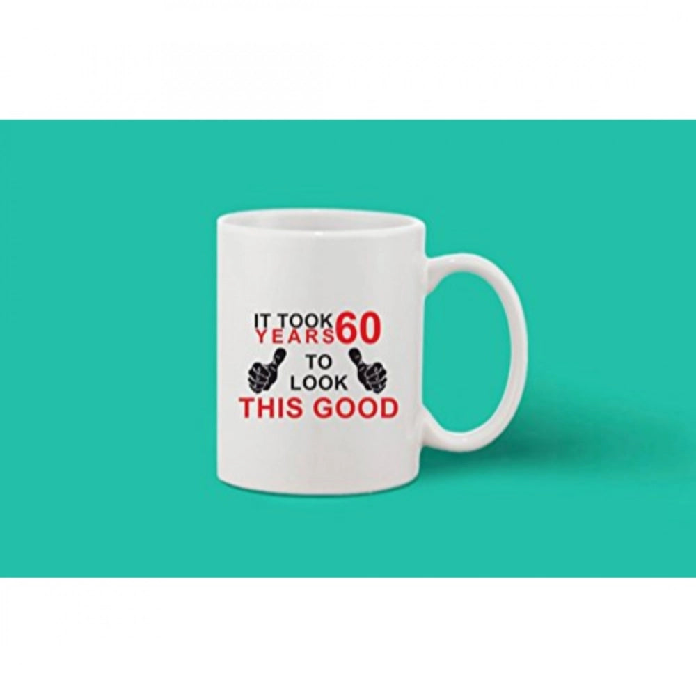 Generic Printed Ceramic Coffee Mug - 1 Pieces, White, 11oz Secondary image