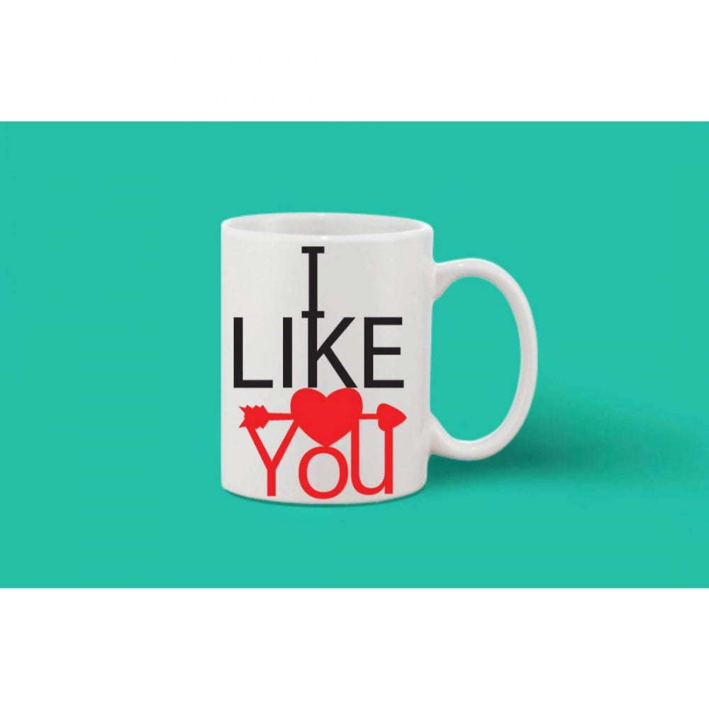 Generic Printed Ceramic Coffee Mug - 1 Pieces, White, 11oz Secondary image