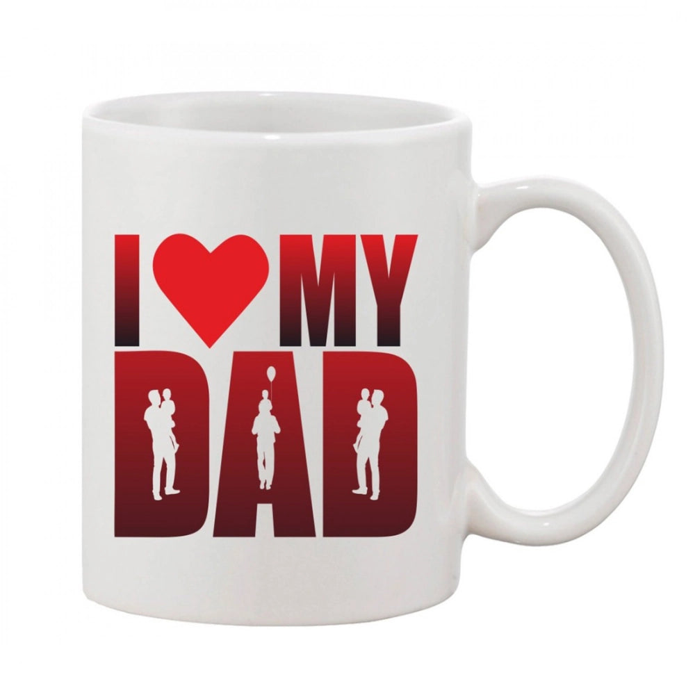 Generic Printed Ceramic Coffee Mug - 1 Pieces, White, 11oz Main image