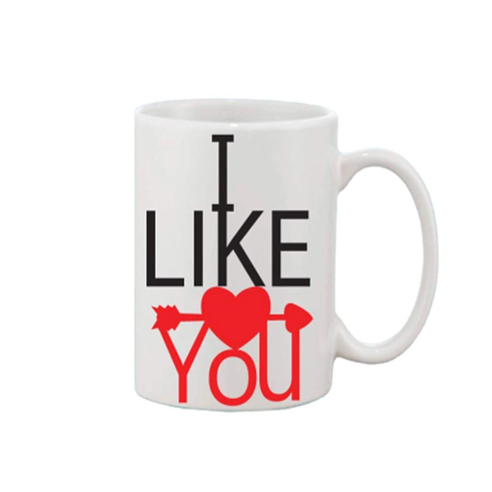 Generic Printed Ceramic Coffee Mug - 1 Pieces, White, 11oz Main image