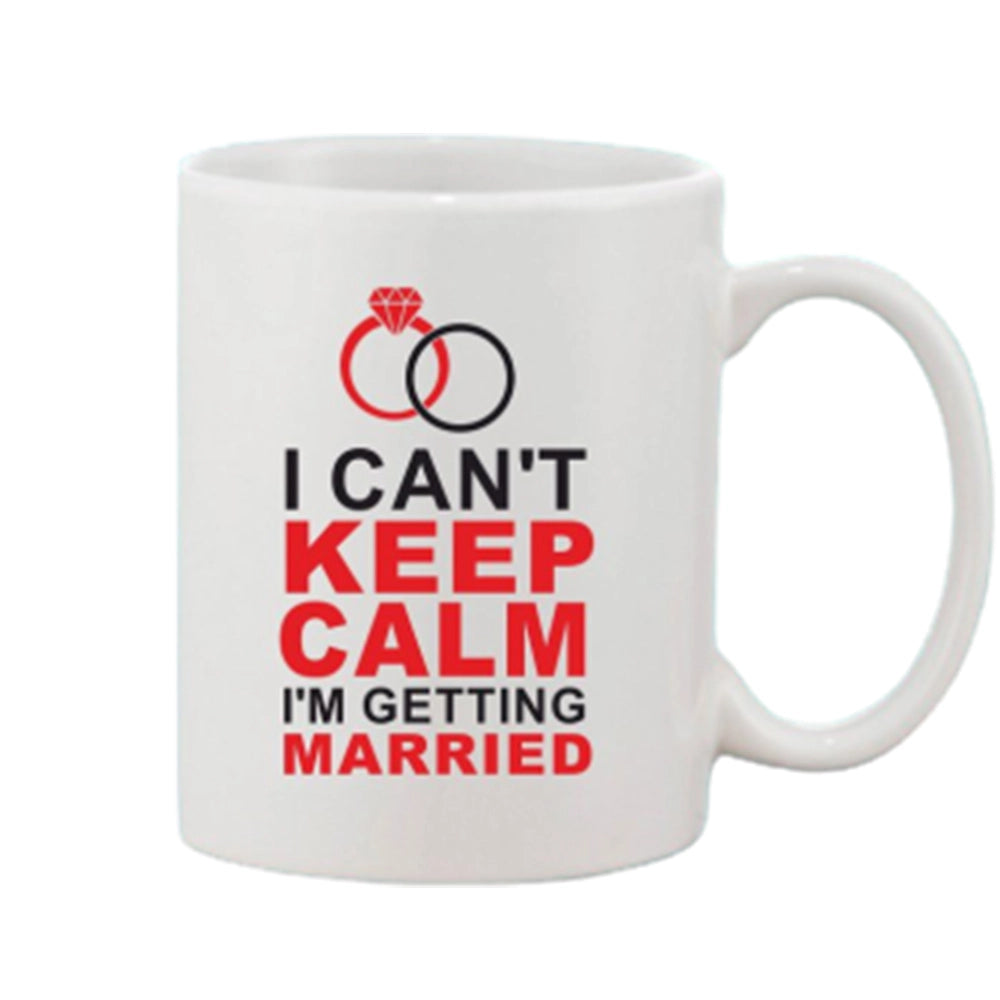 Generic Printed Ceramic Coffee Mug - 1 Pieces, White, 11oz Main image