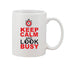 Generic Printed Ceramic Coffee Mug - 1 Pieces, White, 11oz