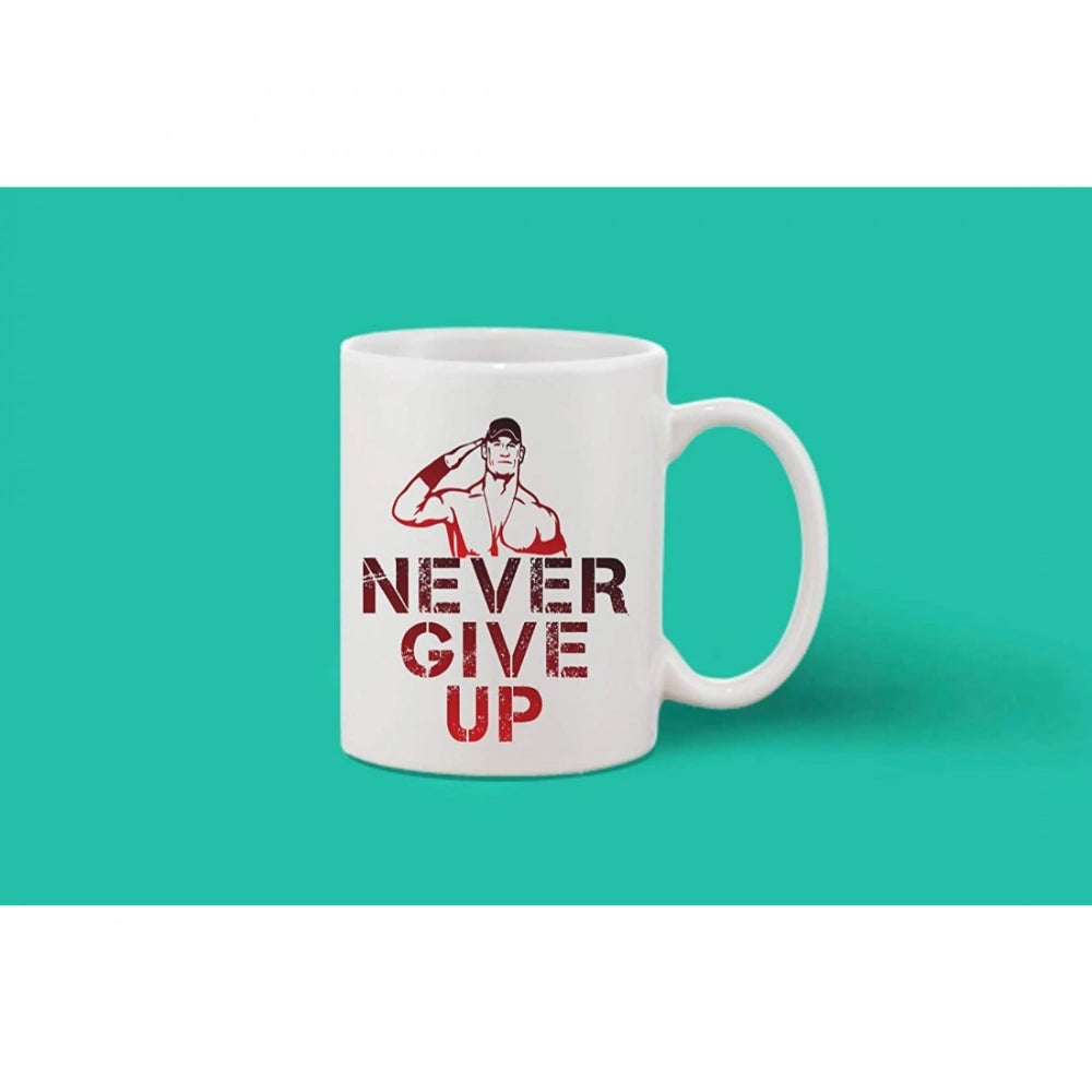 Generic Printed Ceramic Coffee Mug - 1 Pieces, White, 11oz Secondary image