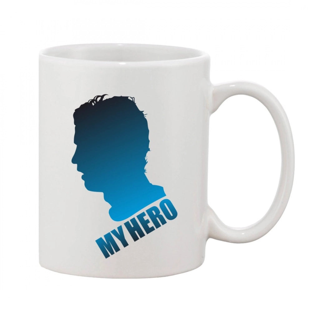 Generic Printed Ceramic Coffee Mug - 1 Pieces, White, 11oz Main image
