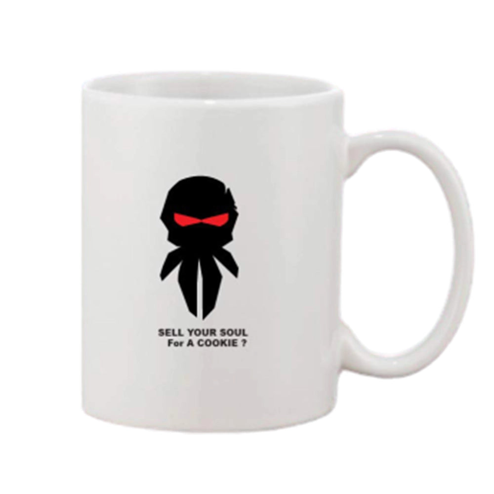 Generic Printed Ceramic Coffee Mug - 1 Pieces, White, 11oz Main image