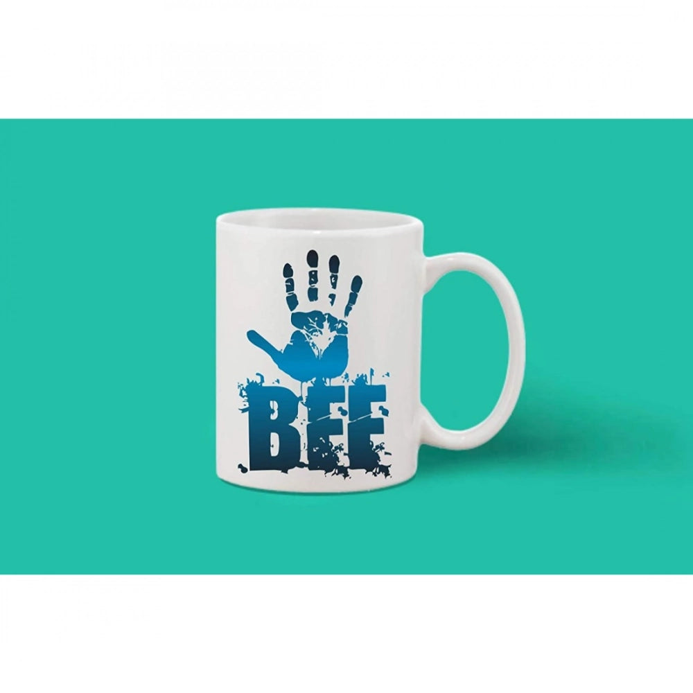 Generic Printed Ceramic Coffee Mug - 1 Pieces, White, 11oz Secondary image