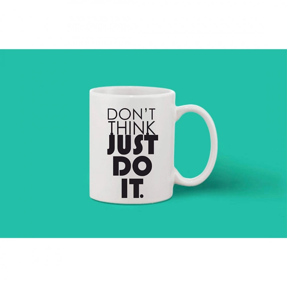 Generic Printed Ceramic Coffee Mug - 1 Pieces, White, 11oz Secondary image