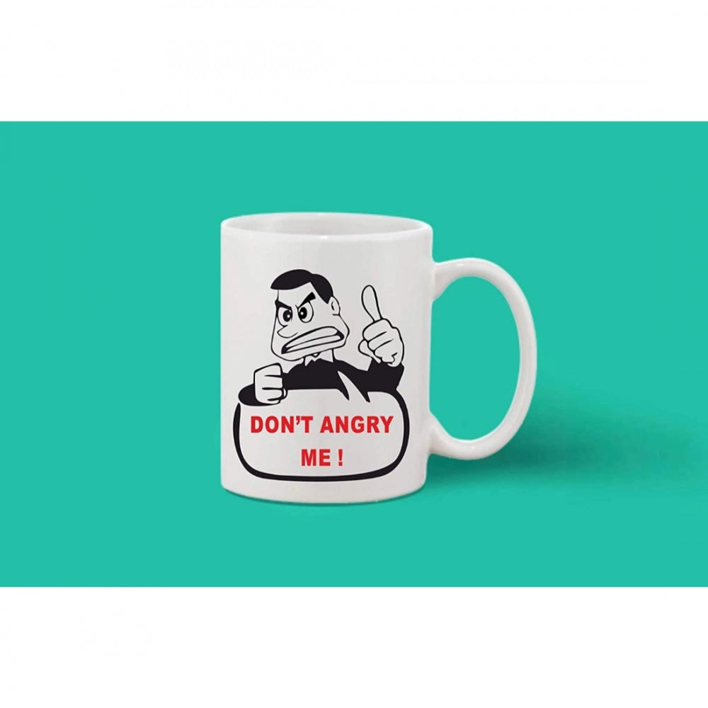 Generic Printed Ceramic Coffee Mug - 1 Pieces, White, 11oz Secondary image