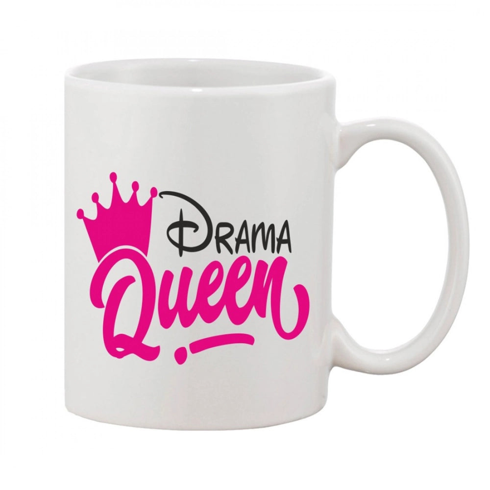 Generic Printed Ceramic Coffee Mug - 1 Pieces, White, 11oz Main image