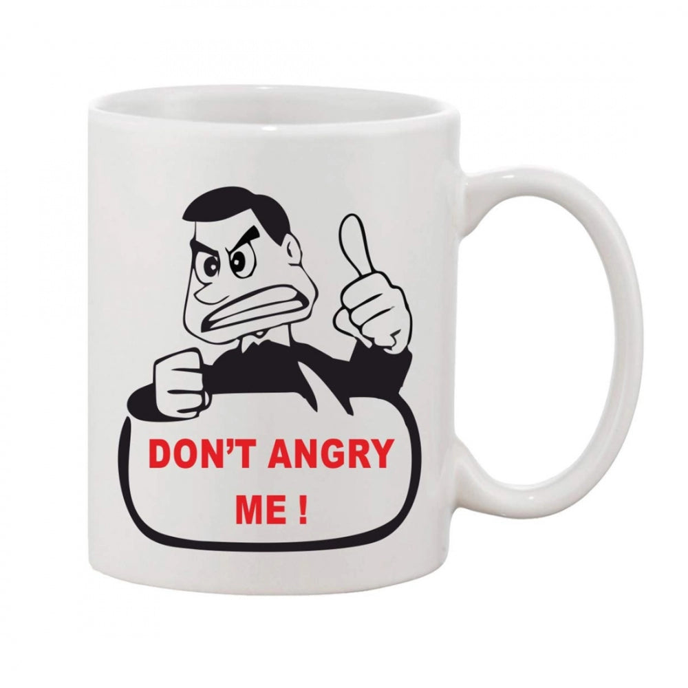 Generic Printed Ceramic Coffee Mug - 1 Pieces, White, 11oz Main image