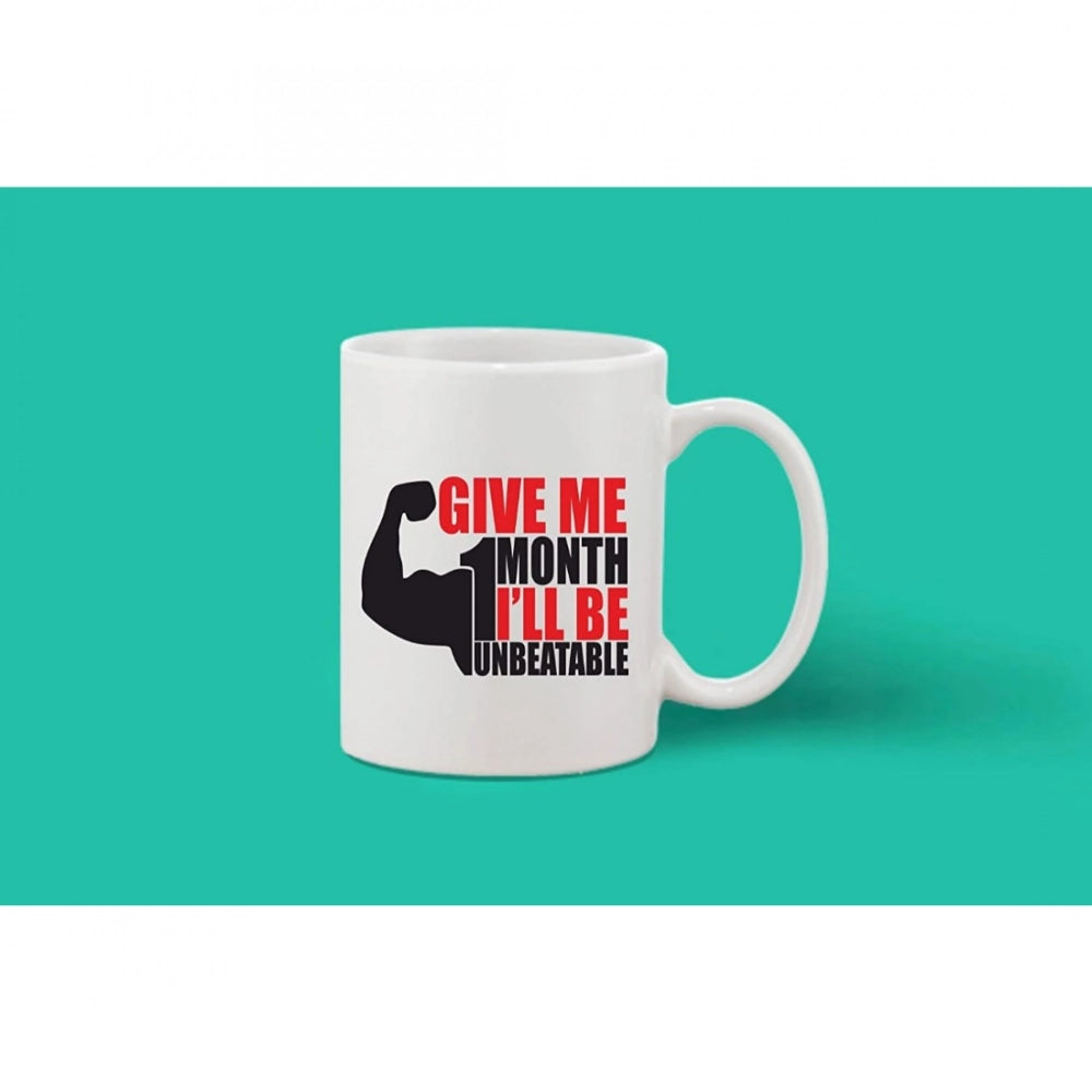 Generic Printed Ceramic Coffee Mug - 1 Pieces, White, 11oz Secondary image