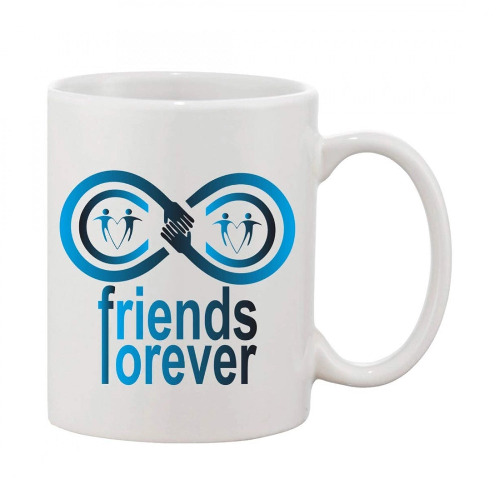 Generic Printed Ceramic Coffee Mug - 1 Pieces, White, 11oz Main image