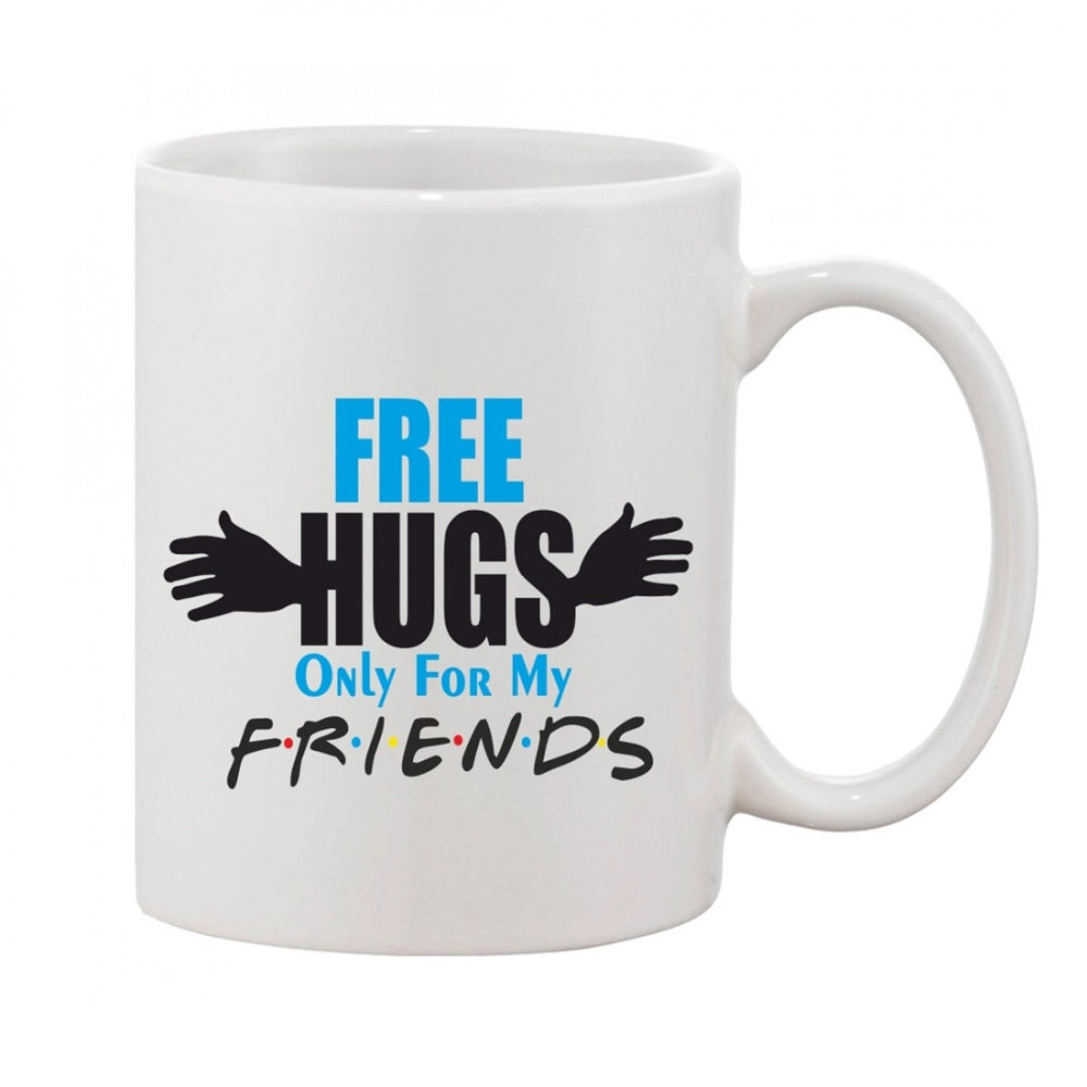Generic Printed Ceramic Coffee Mug - 1 Pieces, White, 11oz Main image