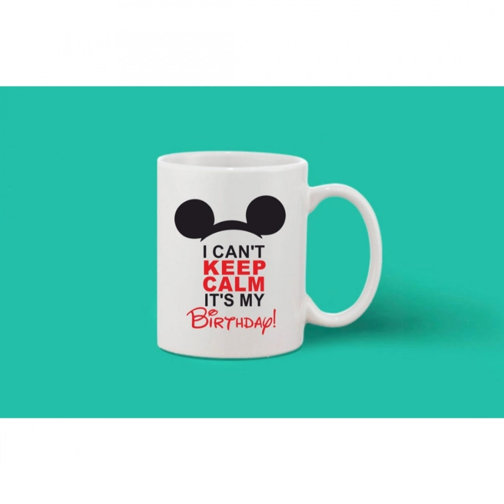 Generic Printed Ceramic Coffee Mug - 1 Pieces, White, 11oz Secondary image
