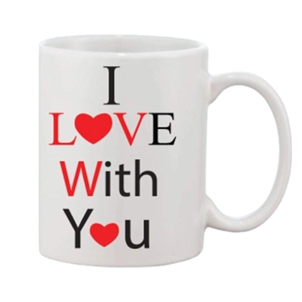 Generic Printed Ceramic Coffee Mug - 1 Pieces, White, 11oz Main image