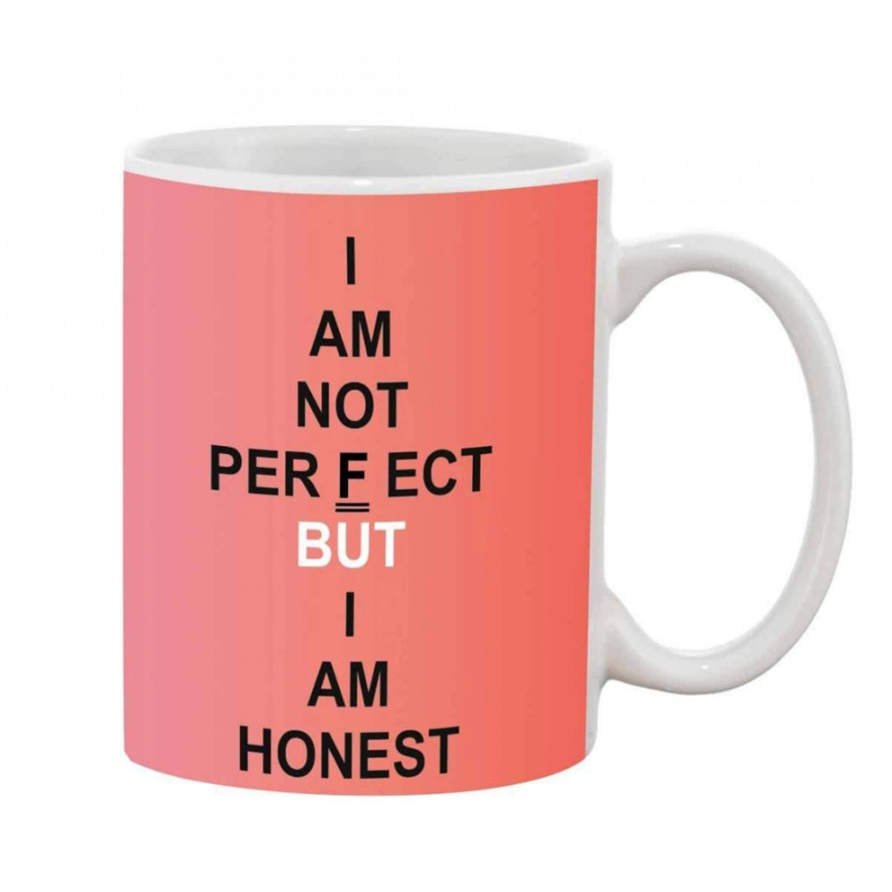 Generic Printed Ceramic Coffee Mug - 1 Pieces, White, 11oz Main image