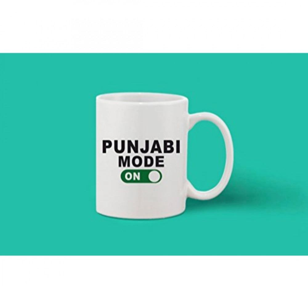 Generic Printed Ceramic Coffee Mug - 1 Pieces, White, 11oz Secondary image