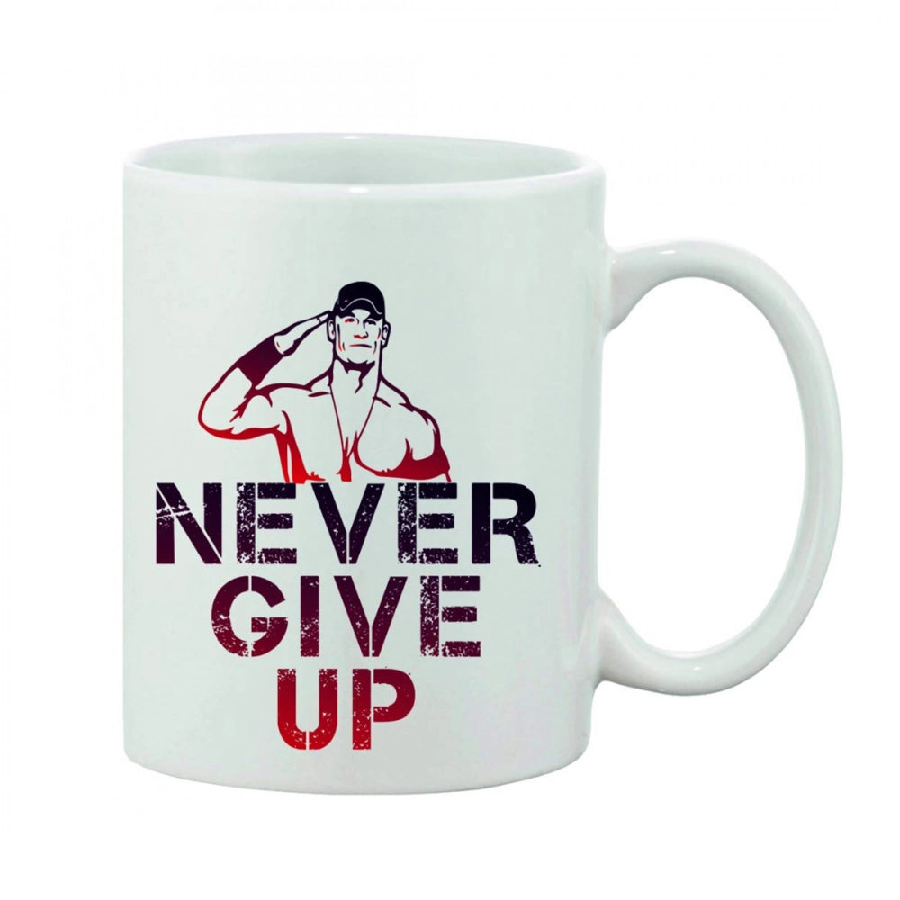 Generic Printed Ceramic Coffee Mug - 1 Pieces, White, 11oz Main image