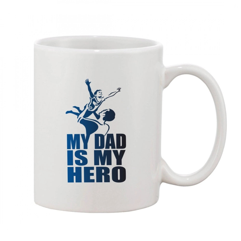Generic Printed Ceramic Coffee Mug - 1 Pieces, White, 11oz Main image