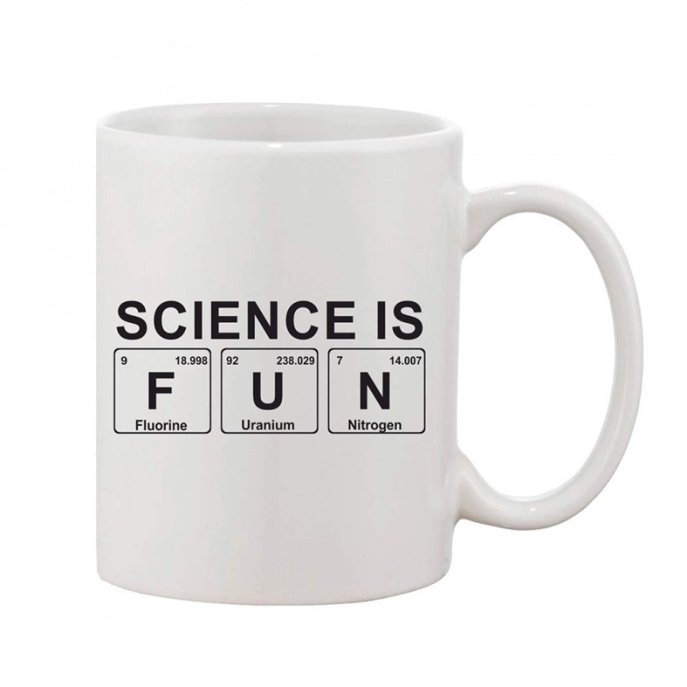 Generic Printed Ceramic Coffee Mug - 1 Pieces, White, 11oz Main image
