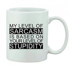 Generic Printed Ceramic Coffee Mug - 1 Pieces, White, 11oz