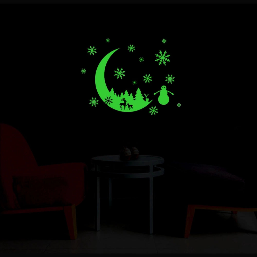 Generic Green Galaxy Of Stars Radium Wall Sticker Secondary image