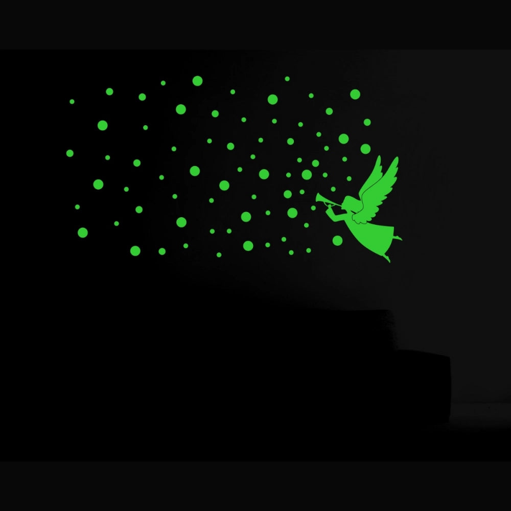 Generic Green Decorative Radium Wall Sticker Secondary image