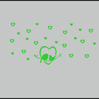 Generic Green Radium Wall Sticker