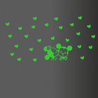 Generic Green Kids Room Decor Radium Wall Sticker