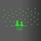 Generic Green Kids Room Decor Radium Wall Sticker