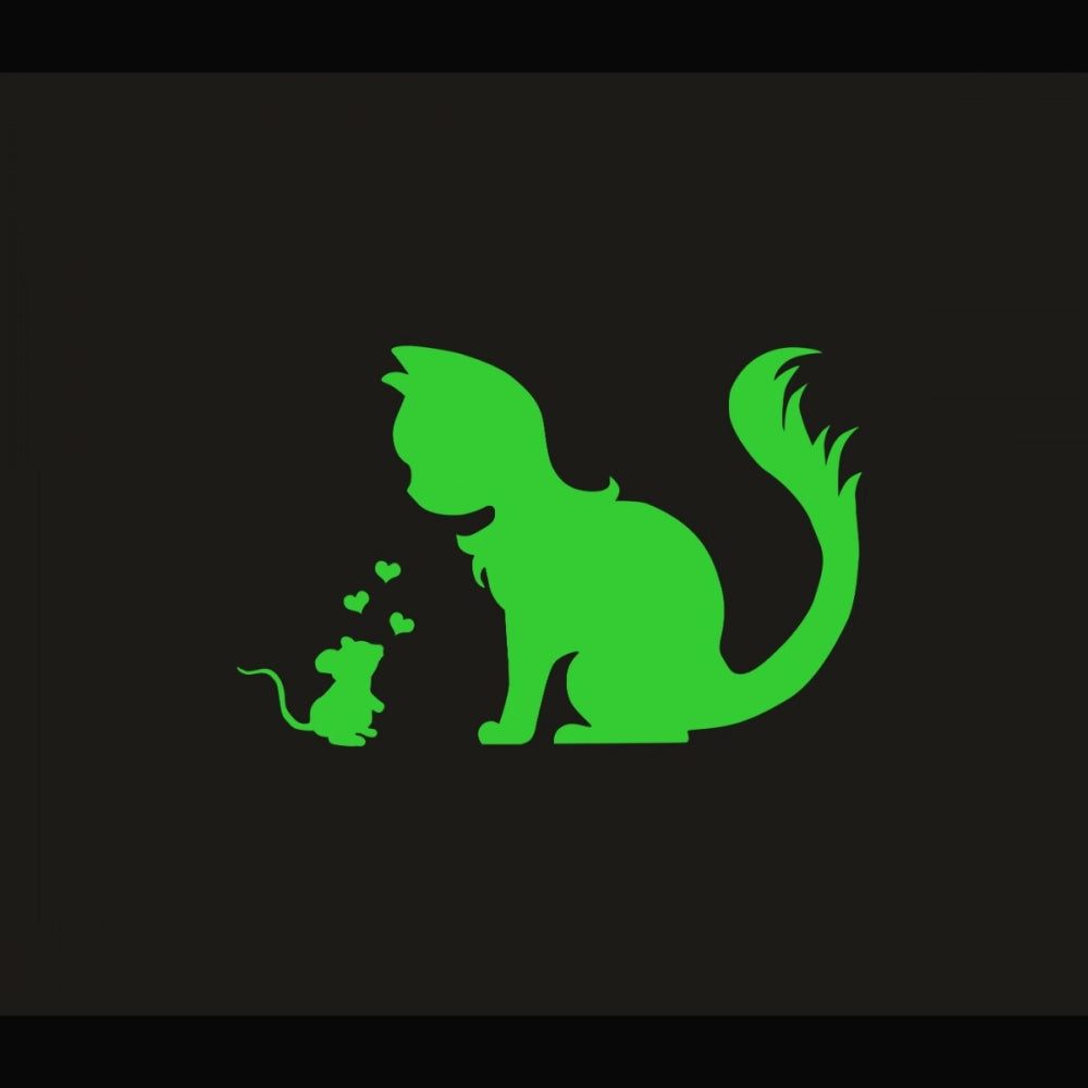 Generic Green Decorative Radium Wall Sticker Main image