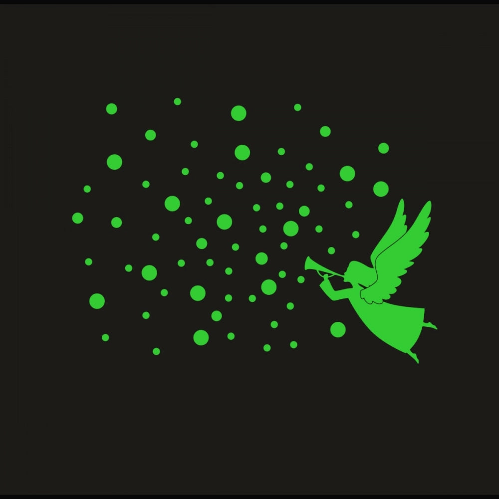 Generic Green Decorative Radium Wall Sticker Main image