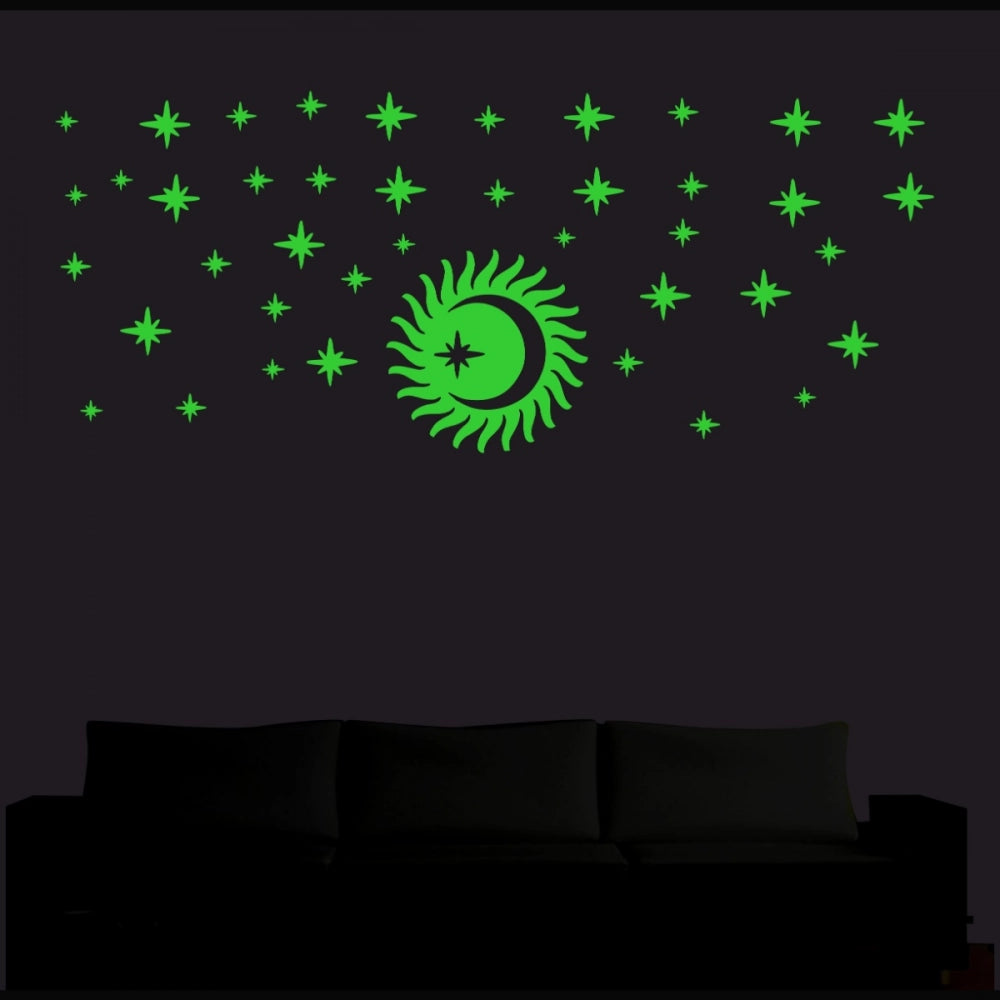 Generic Green Decorative Radium Wall Sticker Secondary image