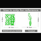 Generic Green Home Decor Radium Wall Sticker