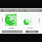 Generic Green Kids Room Decor Radium Wall Sticker