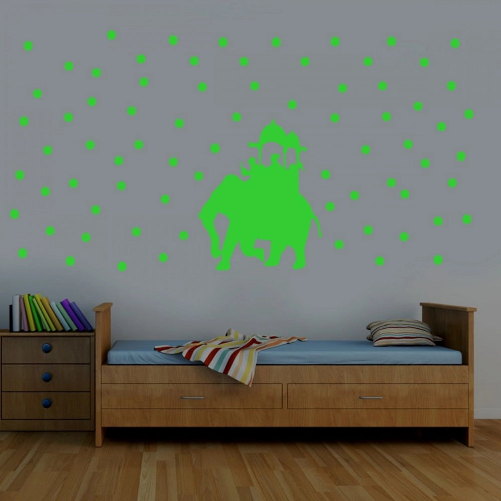 Generic Green Kids Room Decor Radium Wall Sticker Main image