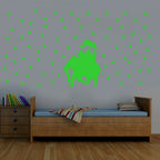 Generic Green Kids Room Decor Radium Wall Sticker