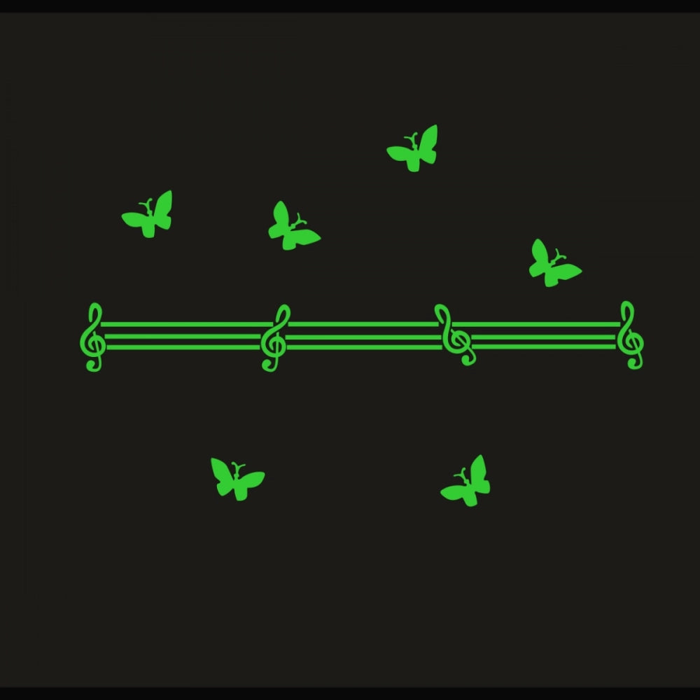 Generic Green Radium Wall Sticker Main image