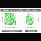 Generic Green Decorative Radium Wall Sticker