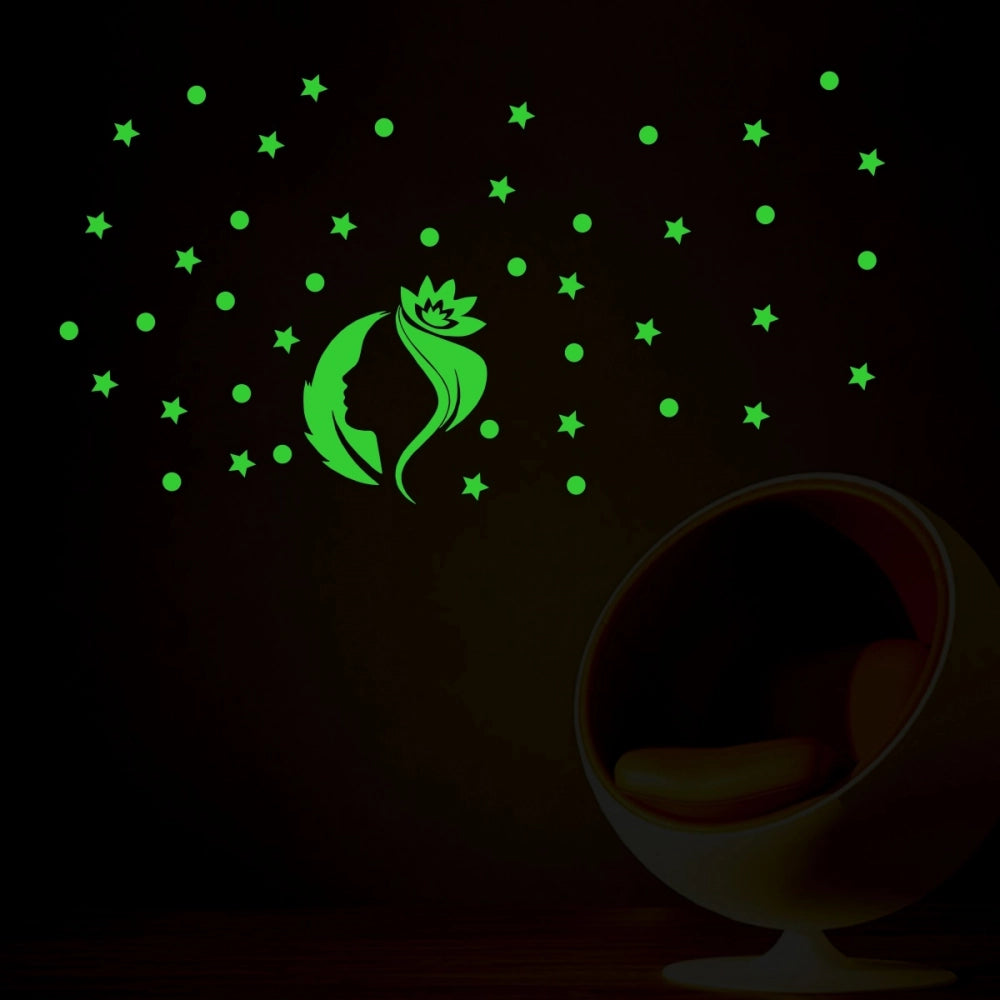 Generic Green Decorative Radium Wall Sticker Secondary image