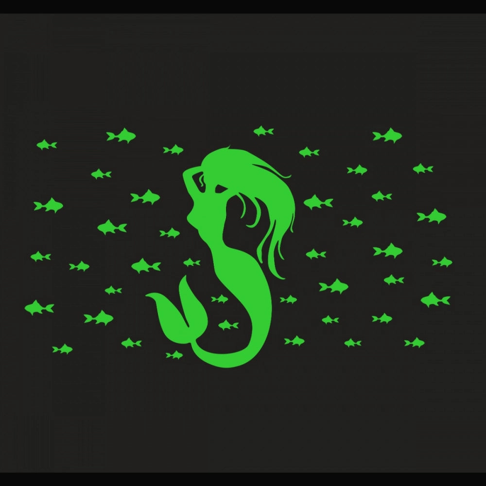 Generic Green Decorative Radium Wall Sticker Main image